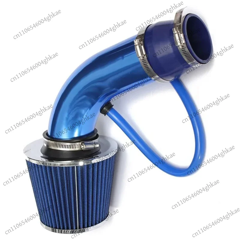 

3" 76mm Car Cold Air Intake System Turbo Induction Pipe Tube Kit With Air Filter Cone High Flow Performace Racing