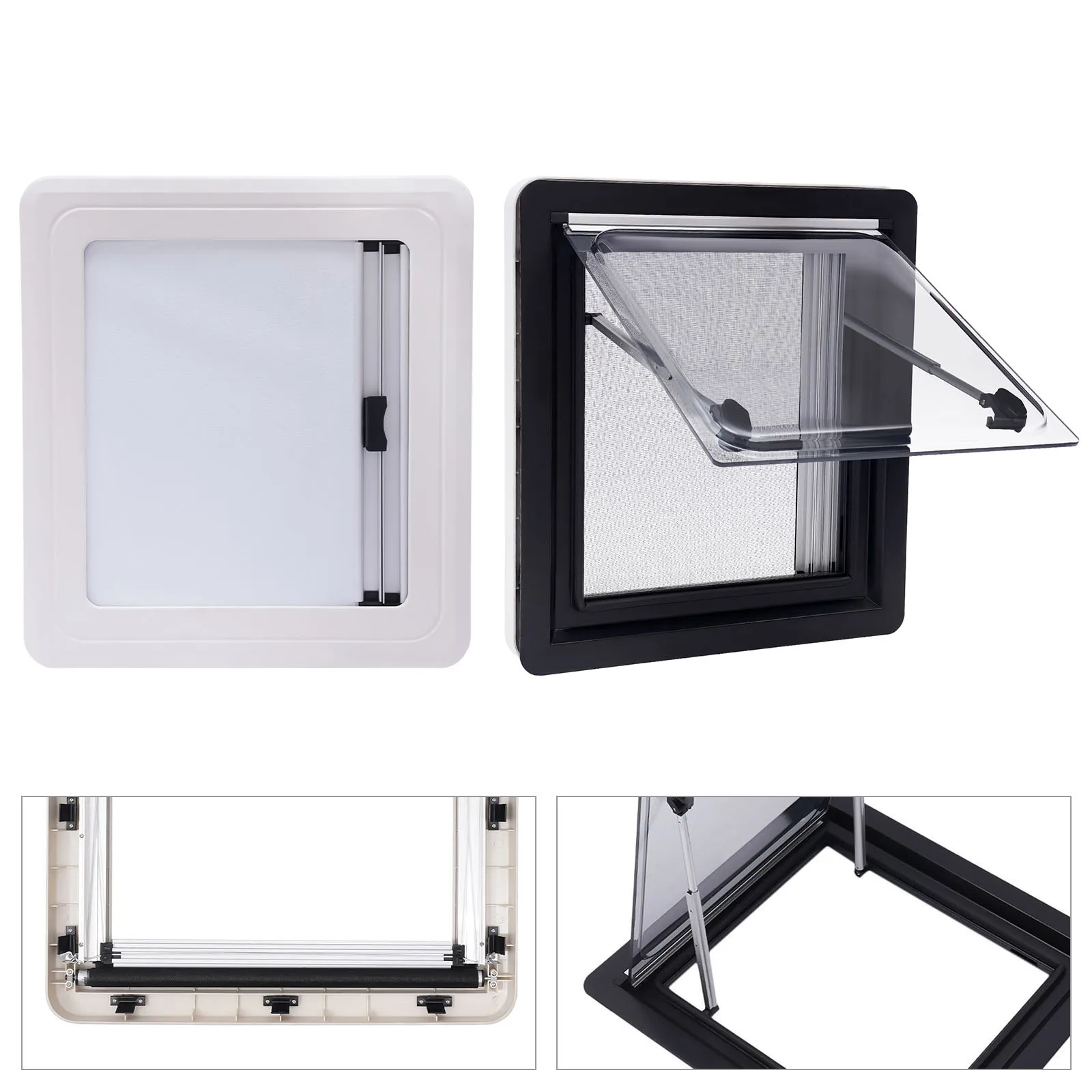 Ventana Extensible Para Autocaravana Con Parasol, Ventana De Ventilación Para Caravana, Remolque O Rv — -75%, 499.17€ Coupon, from 166.39€ – 75% descuento – €166.39