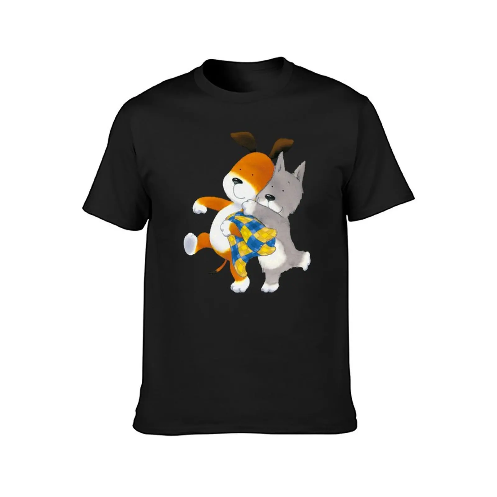 Kipper the dog and tiger T-Shirt cute tops Short sleeve tee t shirts for men pack