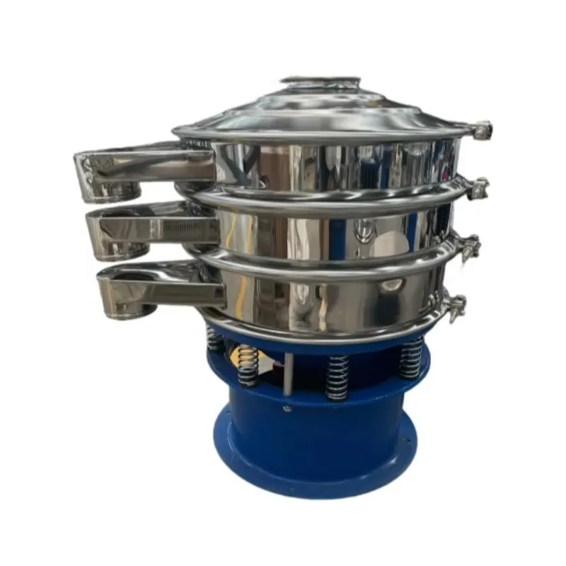 2 Layer Industrial Sifter Powder Particle Sifter Liquid Solid Separator Test Sieve Shaker Multi-Deck Vibrating Screen Ultrasonic