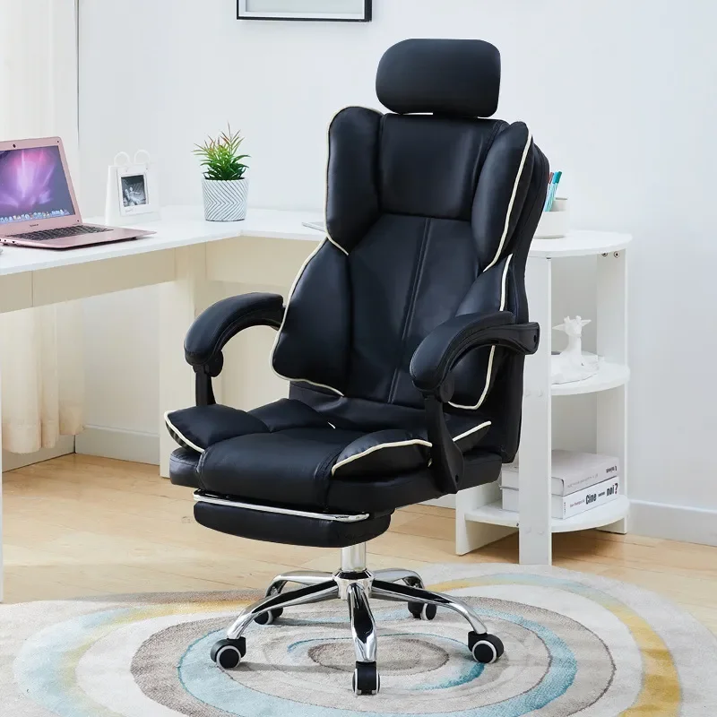Custom Ergonomic Office Chair with Rotating Backrest Comfortable Home Computer Gaming Seat for Boss Live Streaming E Sports