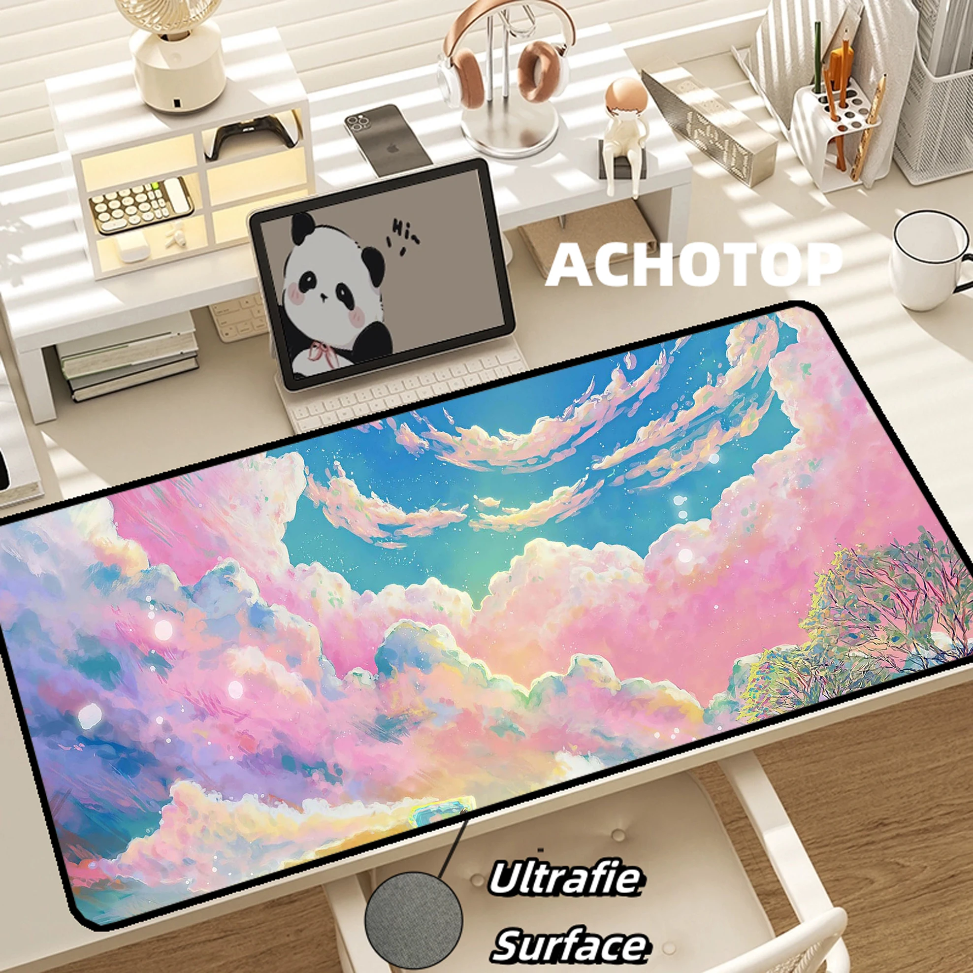 

Ultrafine Surface Cloud Gaming Mouse Pad Large Mouse Mat Laptop Mouse Carpet Game Carpet Keyboard Pads Anti-slip Gamer Desk Mat