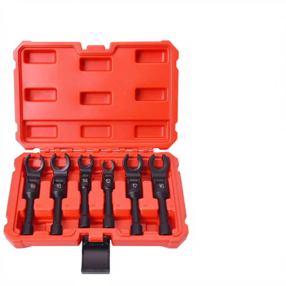 Flexible Swivel Head Fuel Pipe Spanner For Youjia Steel Automotive Brake Repair Tool Universal Mechanic Socket Wrench