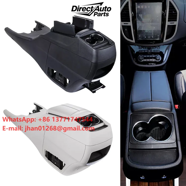 

Beige Black Multifunctional ABS Armrest Box Cup Holder Central Armrest Console for Mercednz Vito W447 V-class V250 V260 Car