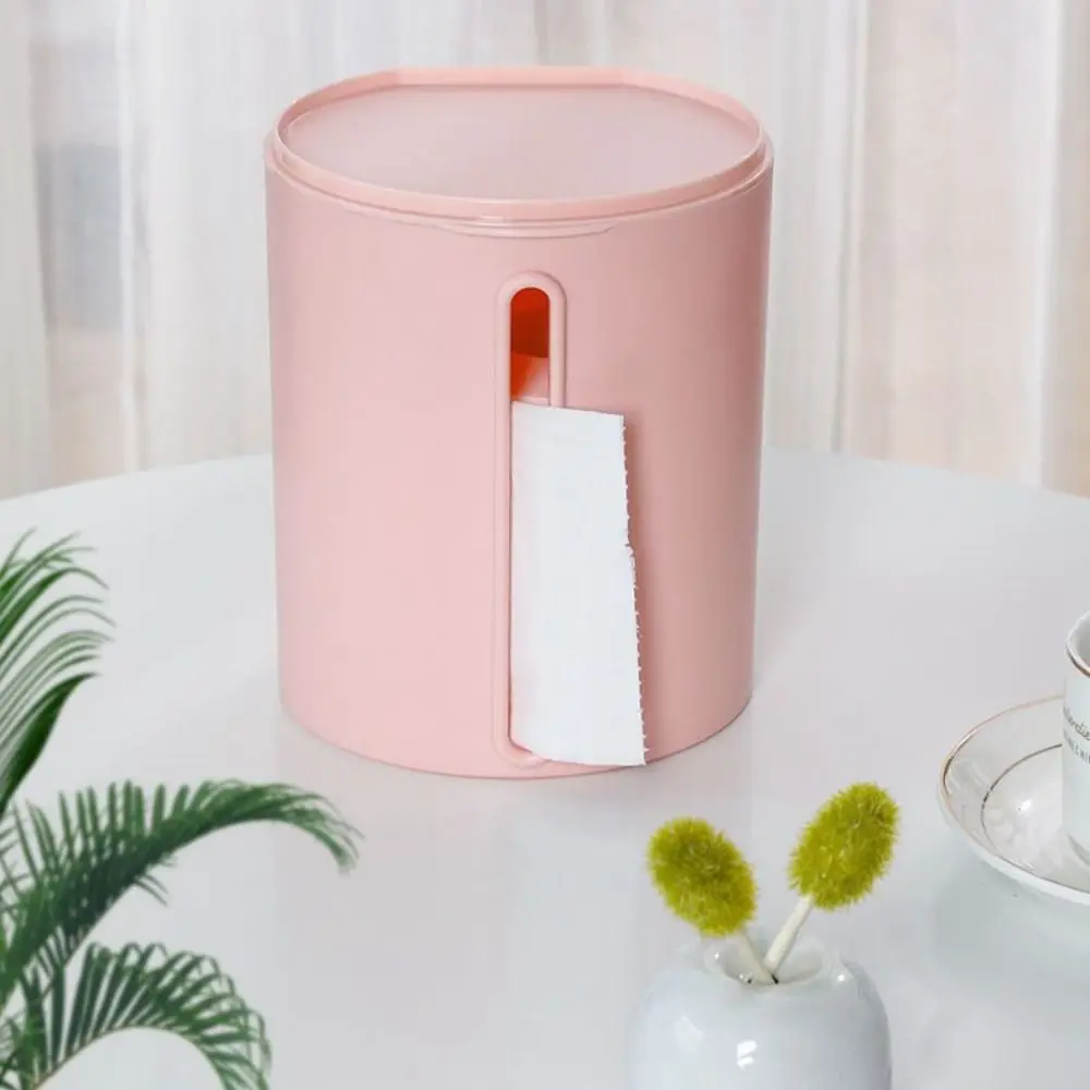 Smooth Edge Wall-mounted Roll Paper Box Anti-slip Convenient Napkin Storage Box Plastic Punch-free Tissue Organizer Bathroom