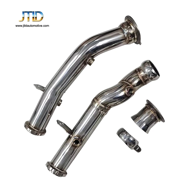 

JTLD High Performance 304SS Right-hand Drive Catless Exhaust Downpipe For Mercedes BENZ W205 C43