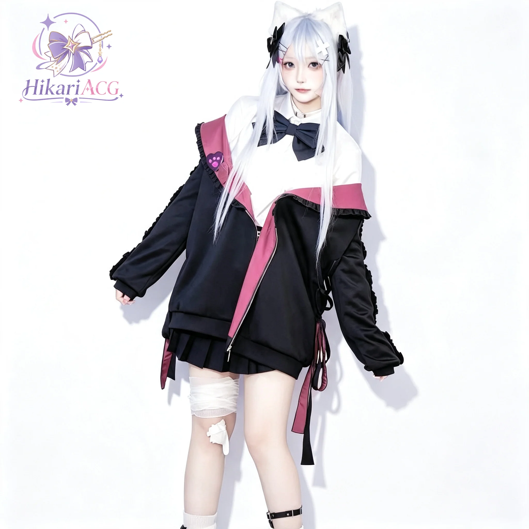 Anime Cosplay Cat - Anime Outfit Project Sekai Kanade Yoisaki