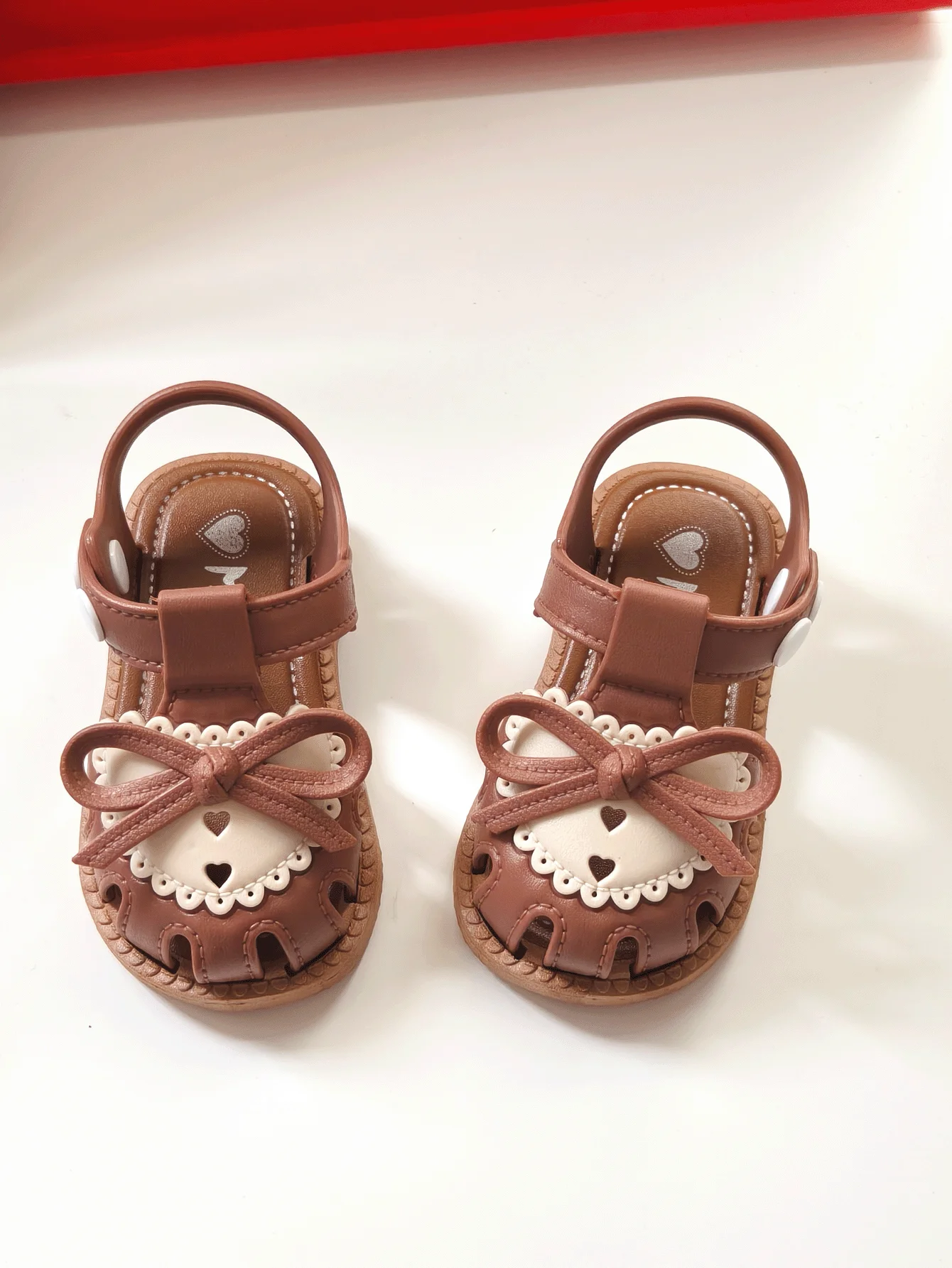 2026 Princess Style Girls Sandals New Arrival Infant Toddler Baby Walking Shoes Spring Summer Soft Bottom Anti-slip Kick-Proof
