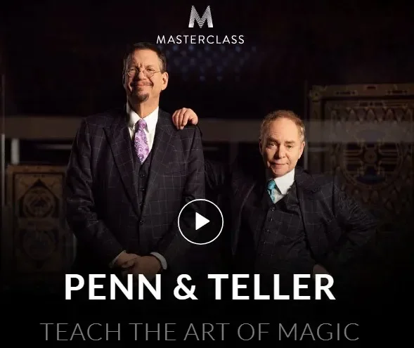 MasterClass | Penn & Teller Teach the Art of Magic - Magic tricks