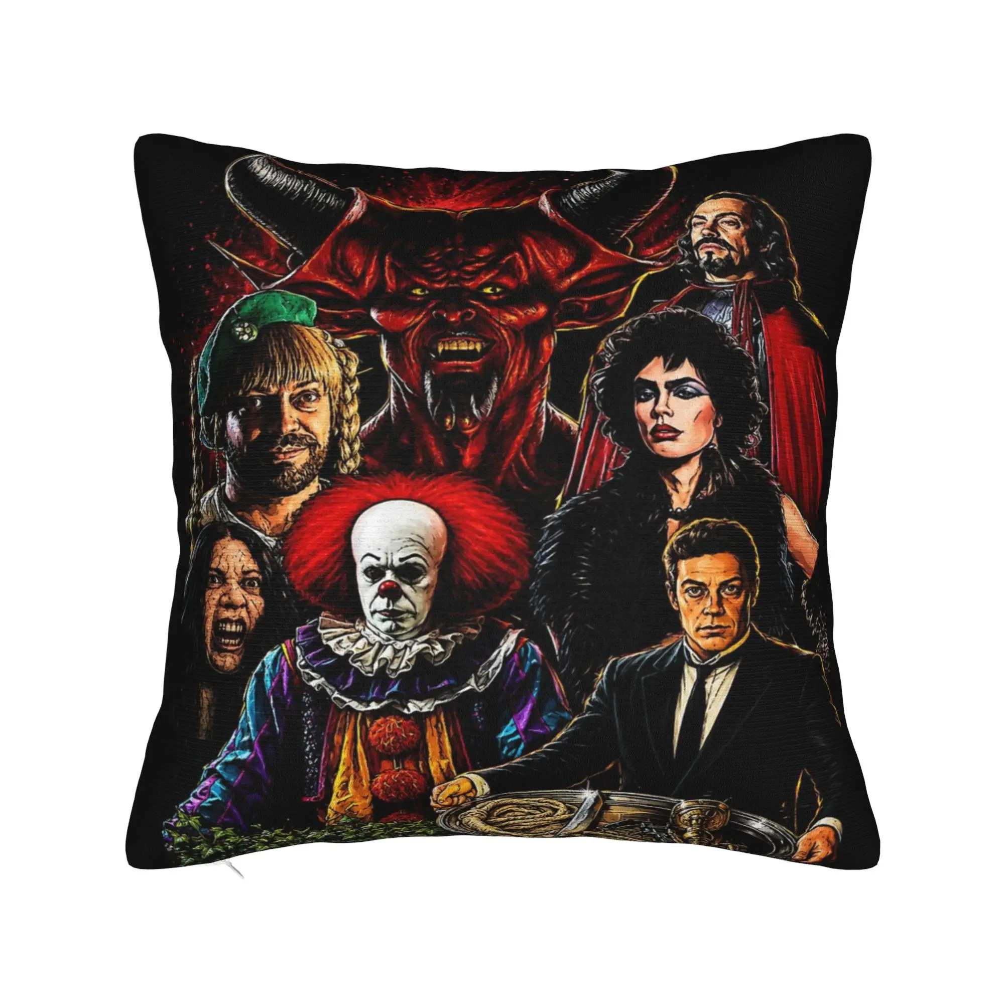 Decorative Pillowcases RIP Tim Curry Merchandise Home  Throw Pillow Case Cover Drop Shipping Multi Size