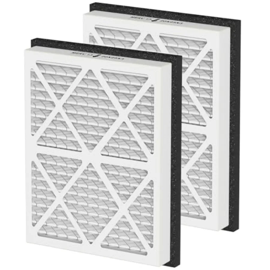 

Сменный плиссированный воздушный фильтр 20x25x3 MERV 13, совместимый с Honeywell Home и серией Zephyr VGF, 20x25x3, для всего дома