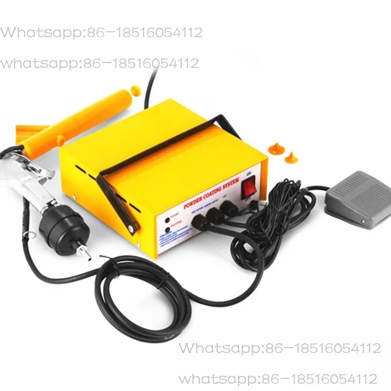 Portable Manual Spray Gun Electrostatic Spray Powder Coating Gun  Sheet Metal Shell Small Spraying Equipment  Molding Machine