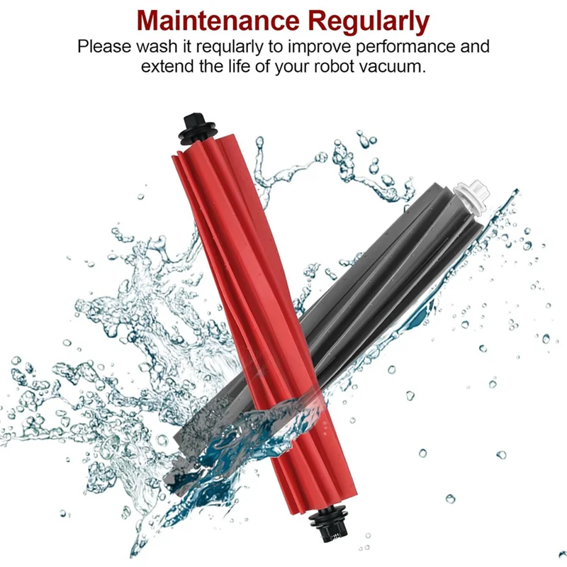 BAAN-4X pour Roborock S8 Pro Ultra aspirateur brosse principale en caoutchouc pièces de rechange accessoires