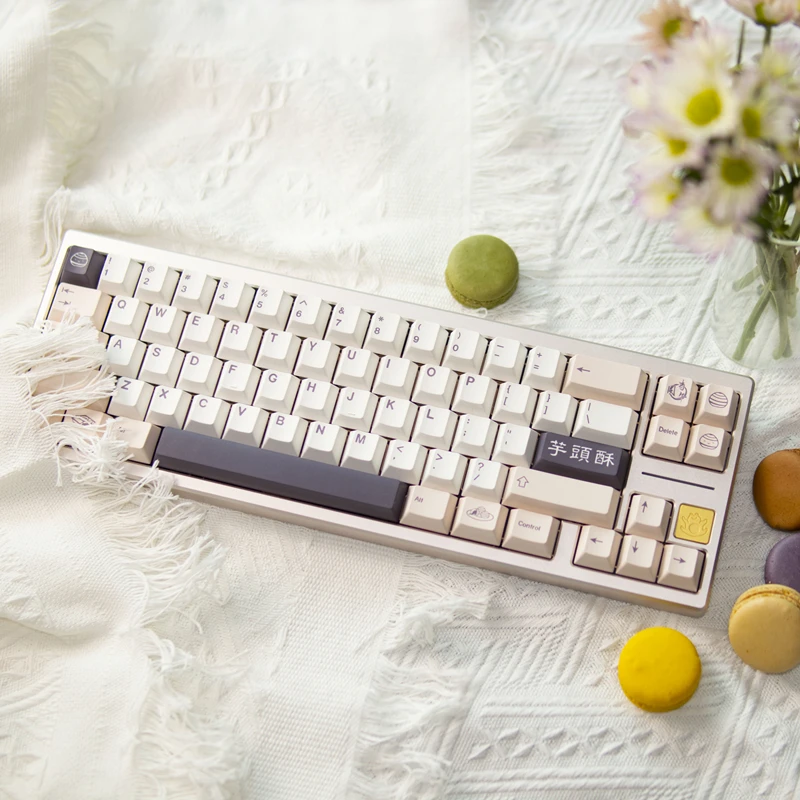 

118 Keycaps PBT Dye Subbed Key Caps Cherry Profile Keycap For 61 68 75 84 87 96 104 Layout Keyboards
