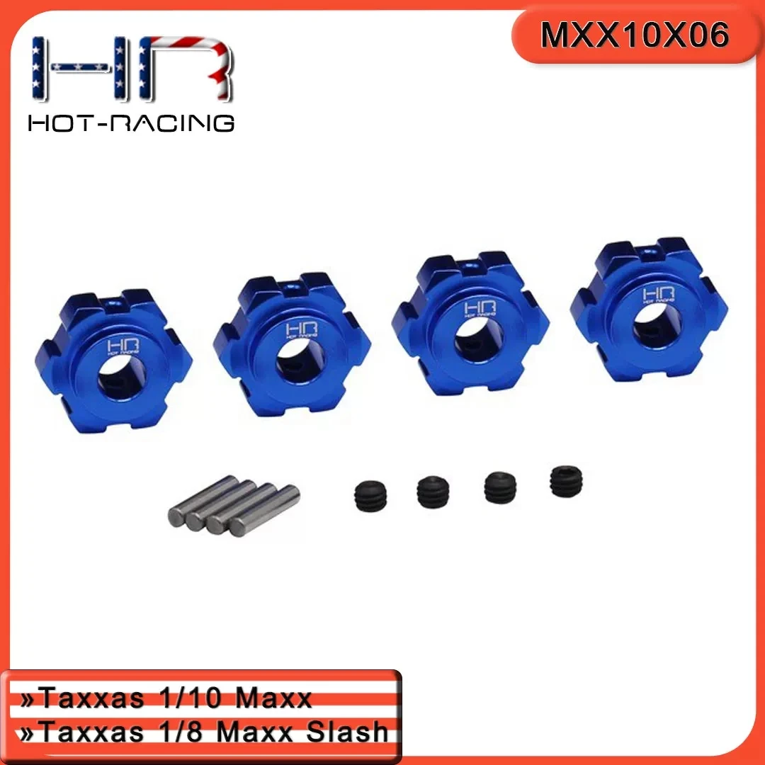HR Aluminum 17mm Splined Hub for 1/10 TRAXXAS MAXX 4WD 1/8 6SMAXX