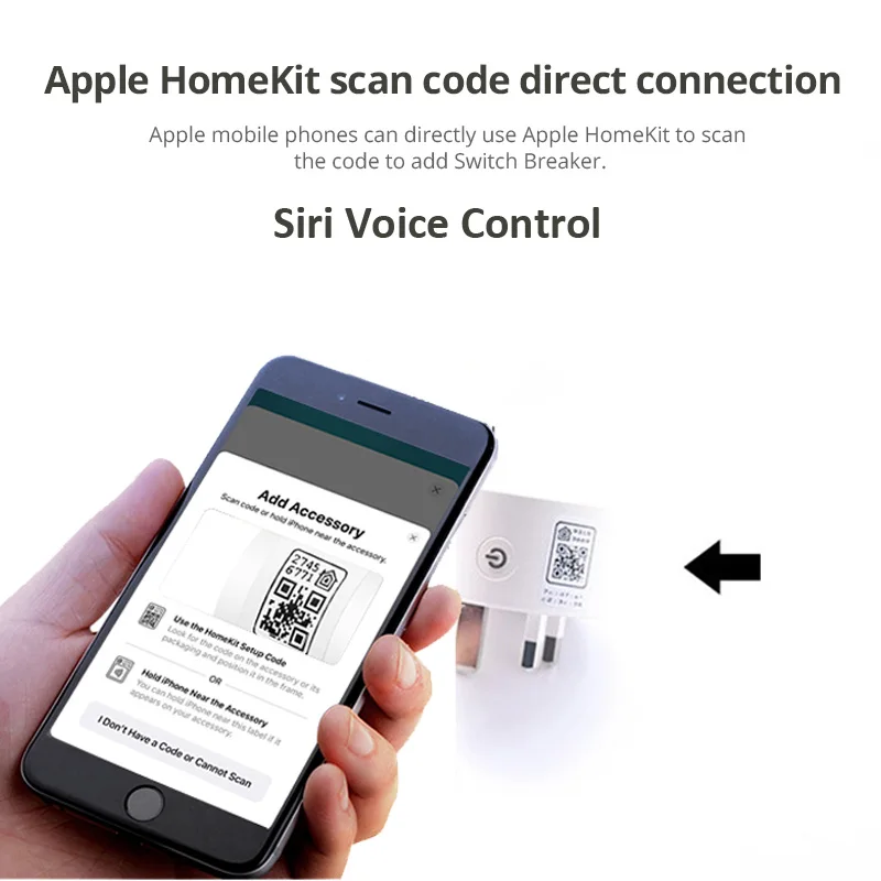 Homekit-Prise intelligente EU WiFi, minuterie, compte à rebours, prise en charge Apple, Siri, Alexa, Google Assistant, SmartThings, Yandex, Alice,