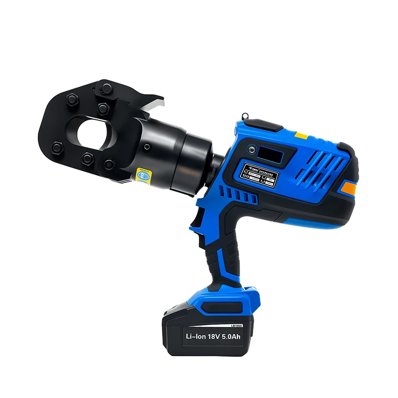 NBTC-3620 200kN 20T Cordless Hydraulic Wire Rope Cutter Battery Powered Electric Cable Cutting Tool For ACSR Steel Strand Rebar