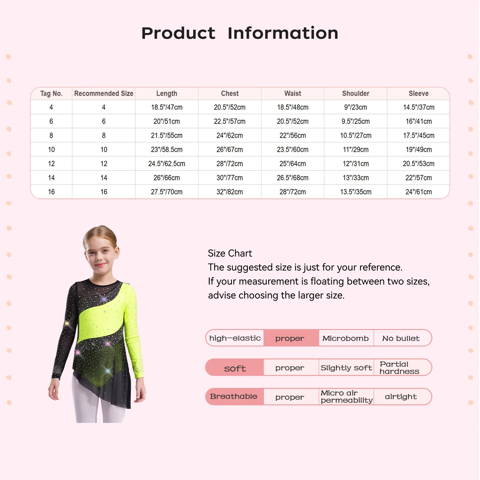 Crianças meninas ballet collant vestido ginástica rítmica lírica dancewear manga longa pura malha strass patinação artística collant