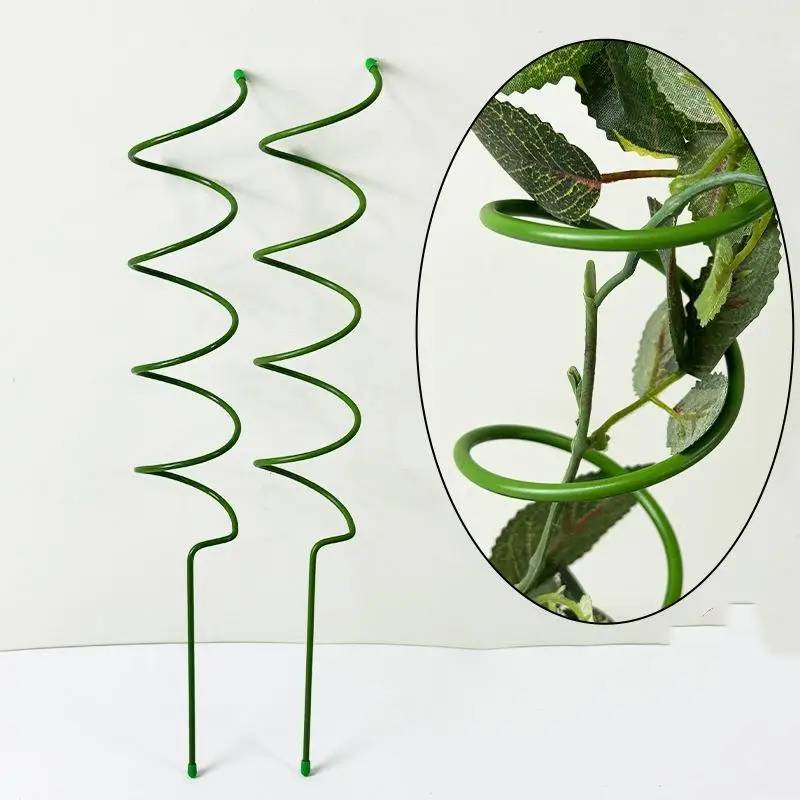 Plastic Plant Support Pile Climbing Vine Stake Bonsai Fixing Rod Garden Plants Stake Holder Flower Support Rack For Potted