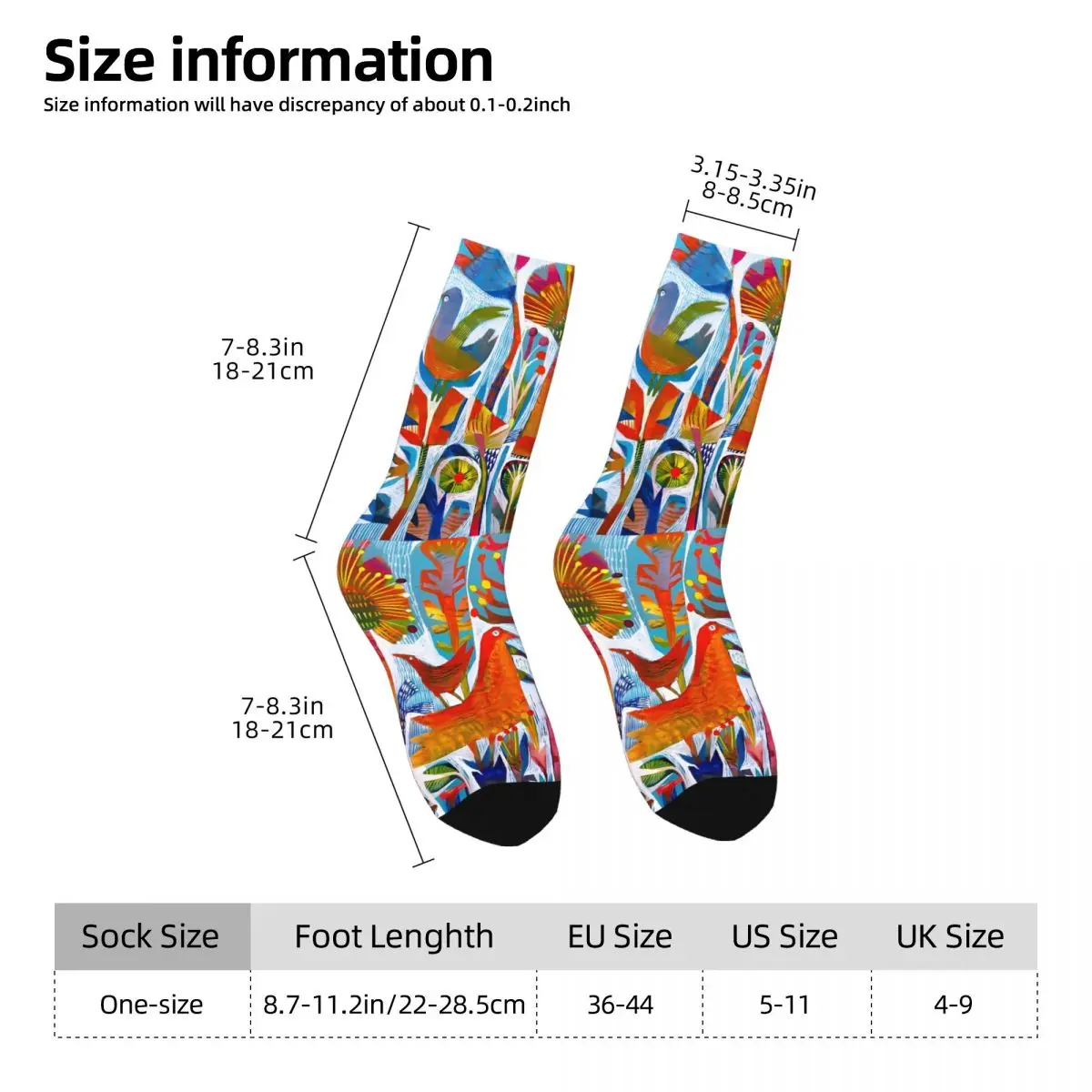 Sunny Day Sock Printed Man Polyester
