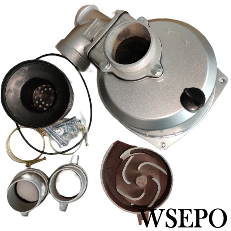 Imagem -03 - Polegada Porta 80 Kit de Bomba de Escorvamento Automático de Alumínio se Encaixa no Motor 196 212cc do Clone Gx200 170f com Eixo de Manivela da Linha de 18 mm 3