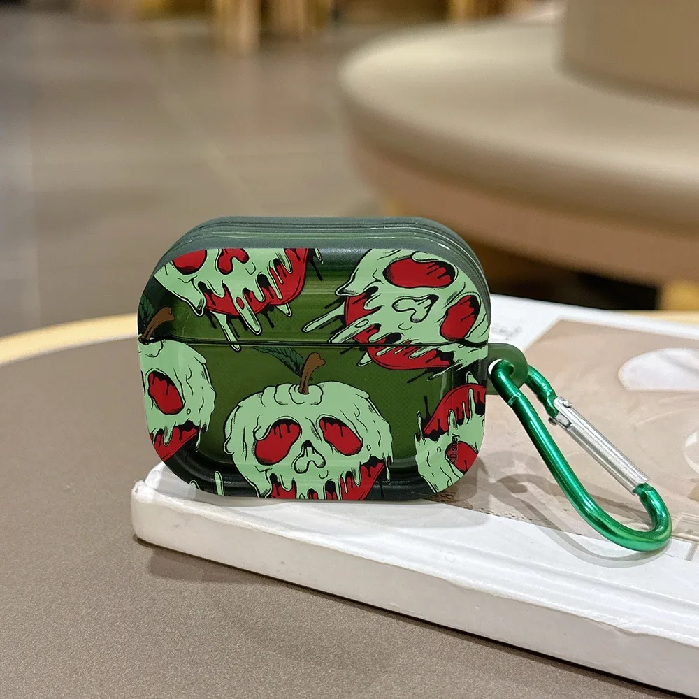 Red Eye Skull Halloween Print Bluetooth Wireless Headset Case for AirPods 4/3/2/1Case For AirPods Pro3/Pro2/Pro Protective Cover view 3