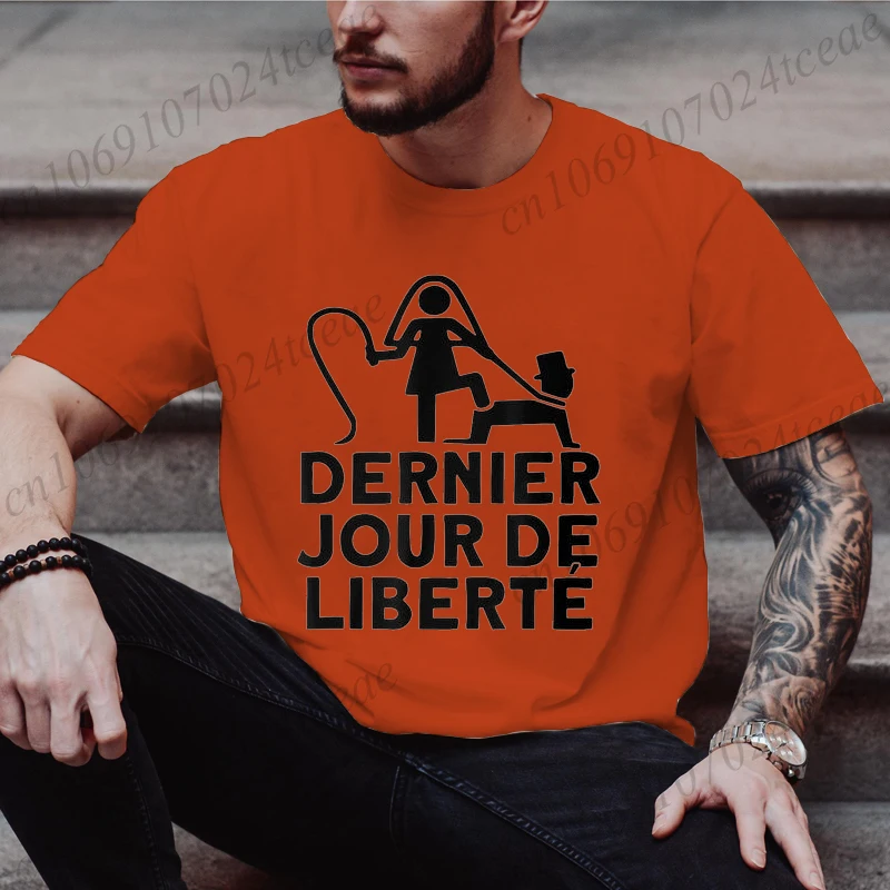 Fashion Men T-Shirt Clothes Tee Shirt Drôle Futur Marié Enterrement De Vie De Garçon Evg Humour T Shirt T-Shirt Fashion Clothing