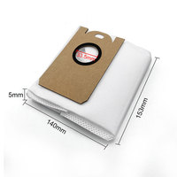 2pcs for XIAOMI VIOMI S9 Dust Bags Collector Accessories Parts Robot Vacuum Cleaner Garbage Storage Bag Replacement