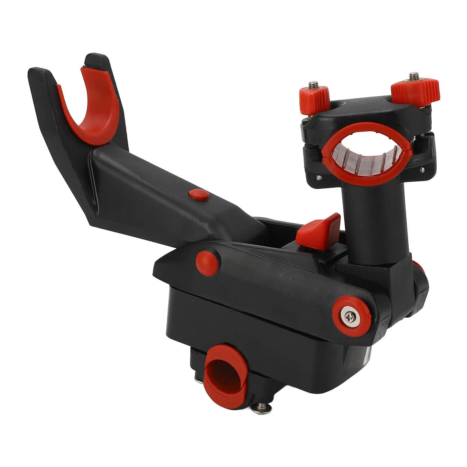 

Adjustable Rod Holder Ergonomic Fishing Boat Rods Holder Wear Resistant 360° Rotation Stylish for ships for decks