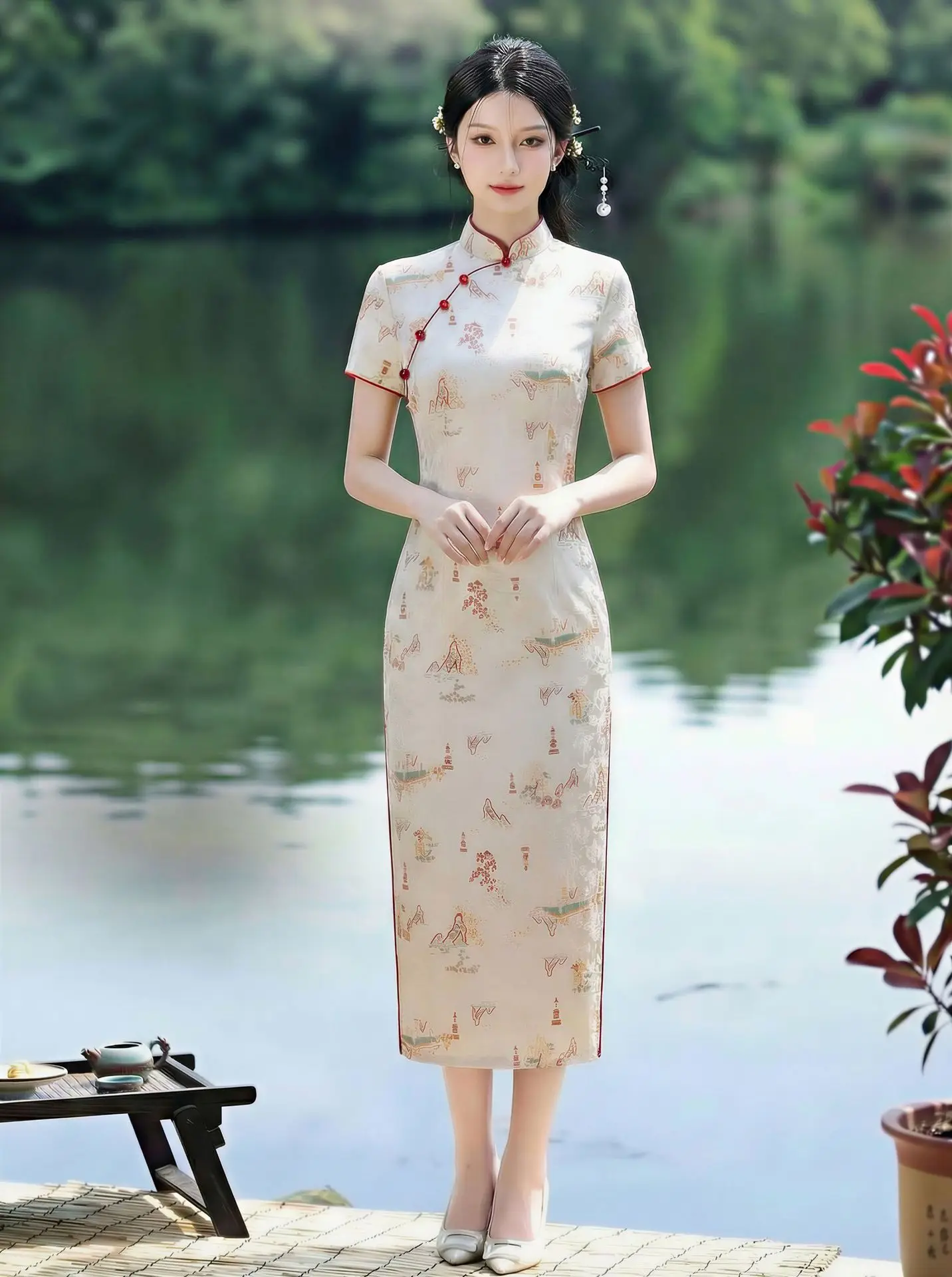 robe-vintage-a-manches-courtes-imprimee-pour-femmes-vetements-streetwear-cheongsams-traditionnels-chinois-qipao
