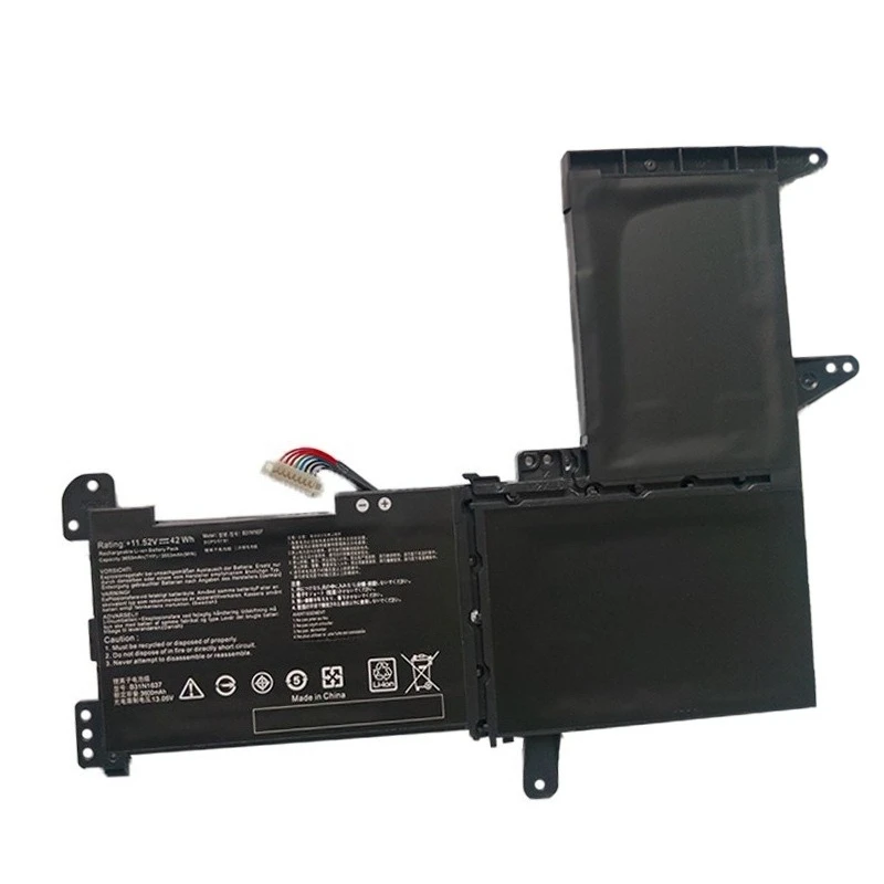 High Quality Laptop Battery B31N1637 11.52V 3653mAh for ASUS VivoBook S510U S510UF S510UQ X510 X510U X510UQ X510UA F510U