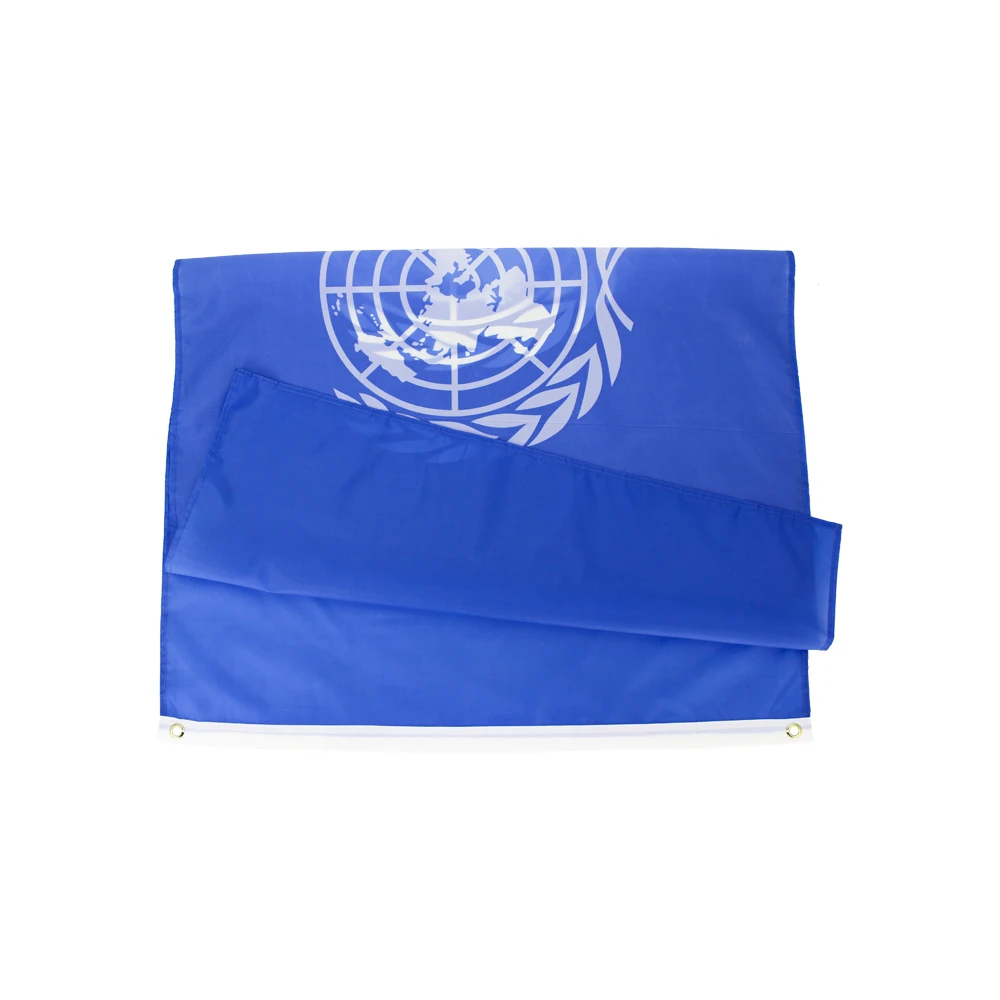 60×90 90x150 120×180CM United Nations UN Flag Polyester Printed Banner Tapestry For Decor