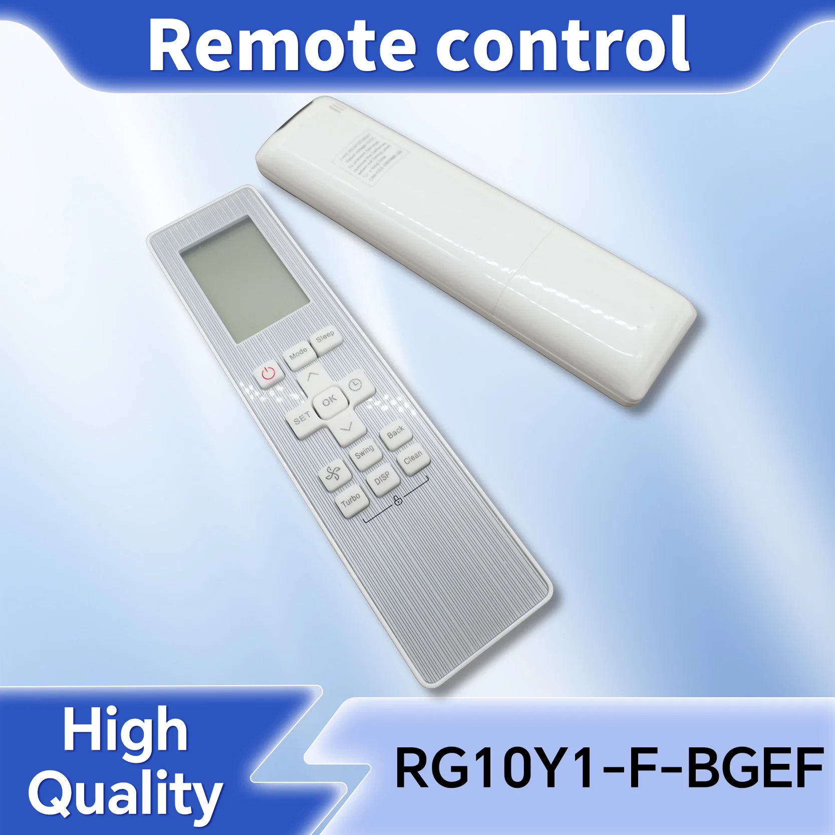 Replacement AC Remote Control For Midea Air Conditioner RG10Y1-F-BGEF