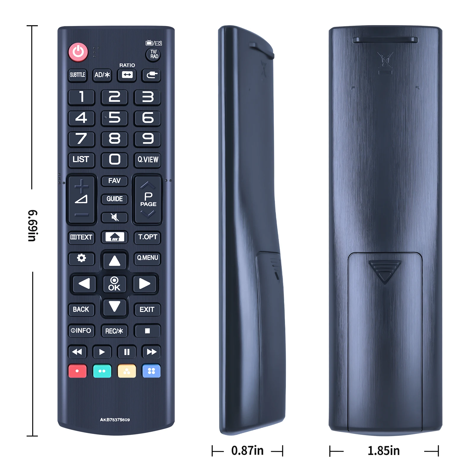 รีโมทคอนโทรล AKB75375609ใหม่สำหรับ32LK500ทีวี32LK500BPLA 32LK510 43LK5000