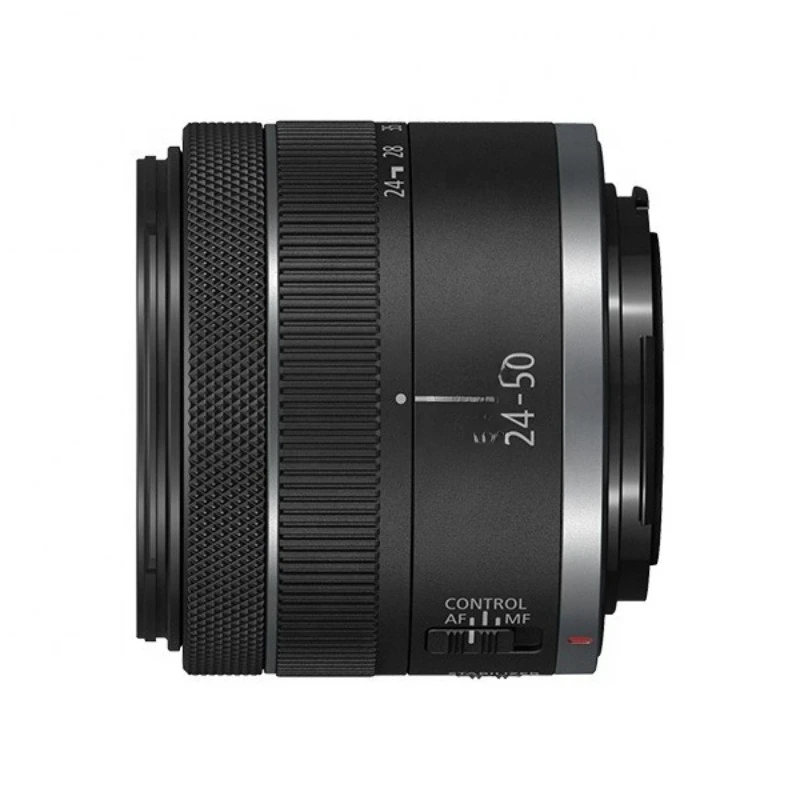 RF24-50mm F4.0 5-6.3 is Canon's STM camera lens lightweight full frame size standard zoom lens