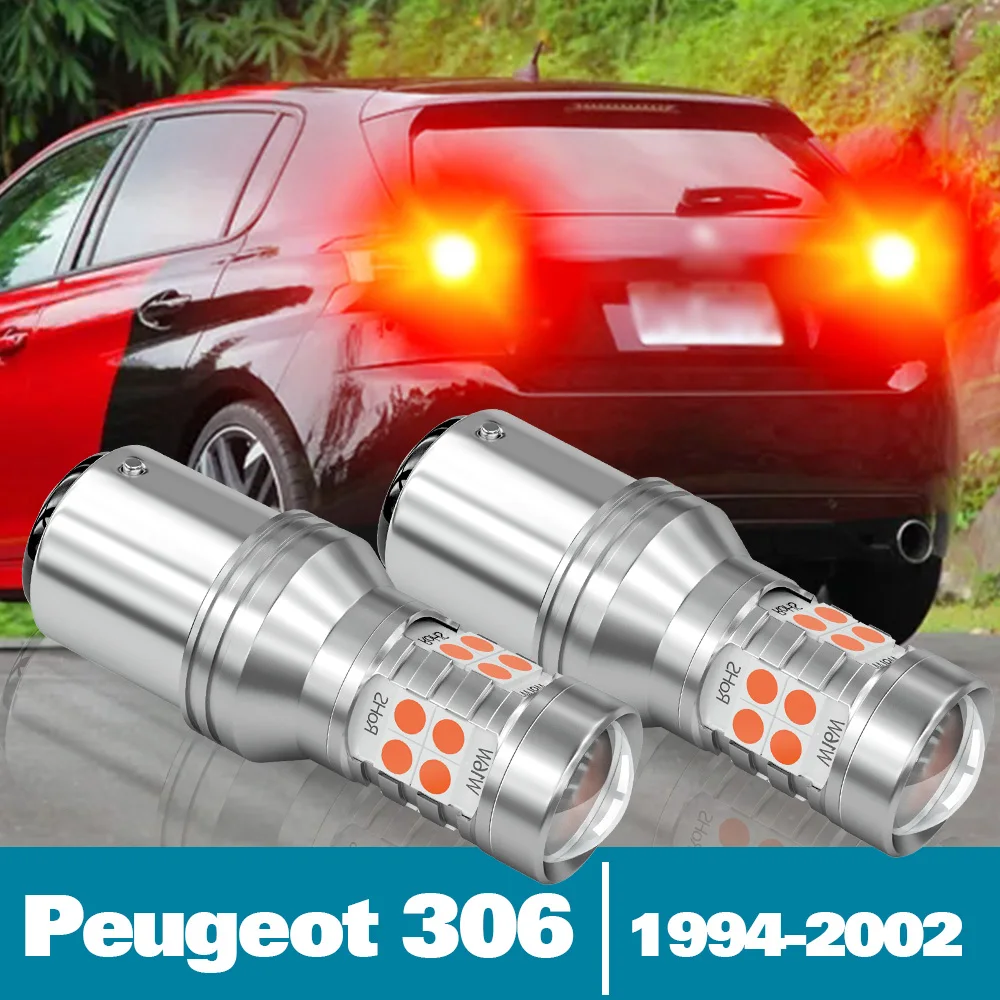 

2pcs LED Brake Light For Peugeot 306 Accessories 1994 1995 1996 1997 1998 1999 2000 2001 2002