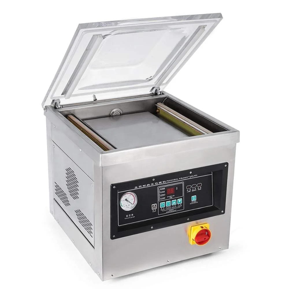 Chinese Suppler Table Top Vacuum Packing Machine Price Wholesale Desktop Sealer Vacuum Packaging Machine For Food Rice Meat Fish