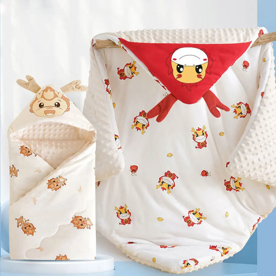 

Autumn and Winter Outdoor Baby Blankets for Warmth Newborn Blankets Soft Cotton Baby Blankets Swaddling Towels Bath Towels