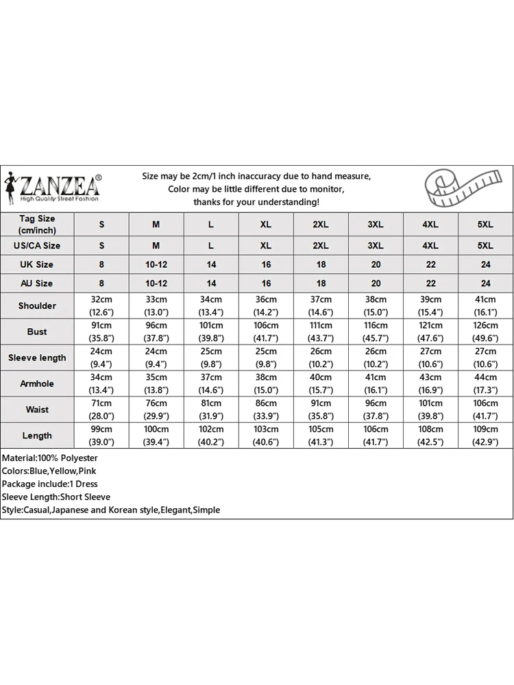 ZANZEA 우아한 리본 드레스 여성 여름 프린팅 보헤미안 썬드레스 2025 패션 반팔 A라인 캐주얼 루즈 파티 로브