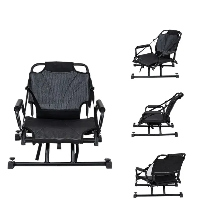LSF Accessories Customized  Adjustable  360 Swivel Chair Seat for Pedal Fishing Kayak Boat Canoe  with  Brake Pad