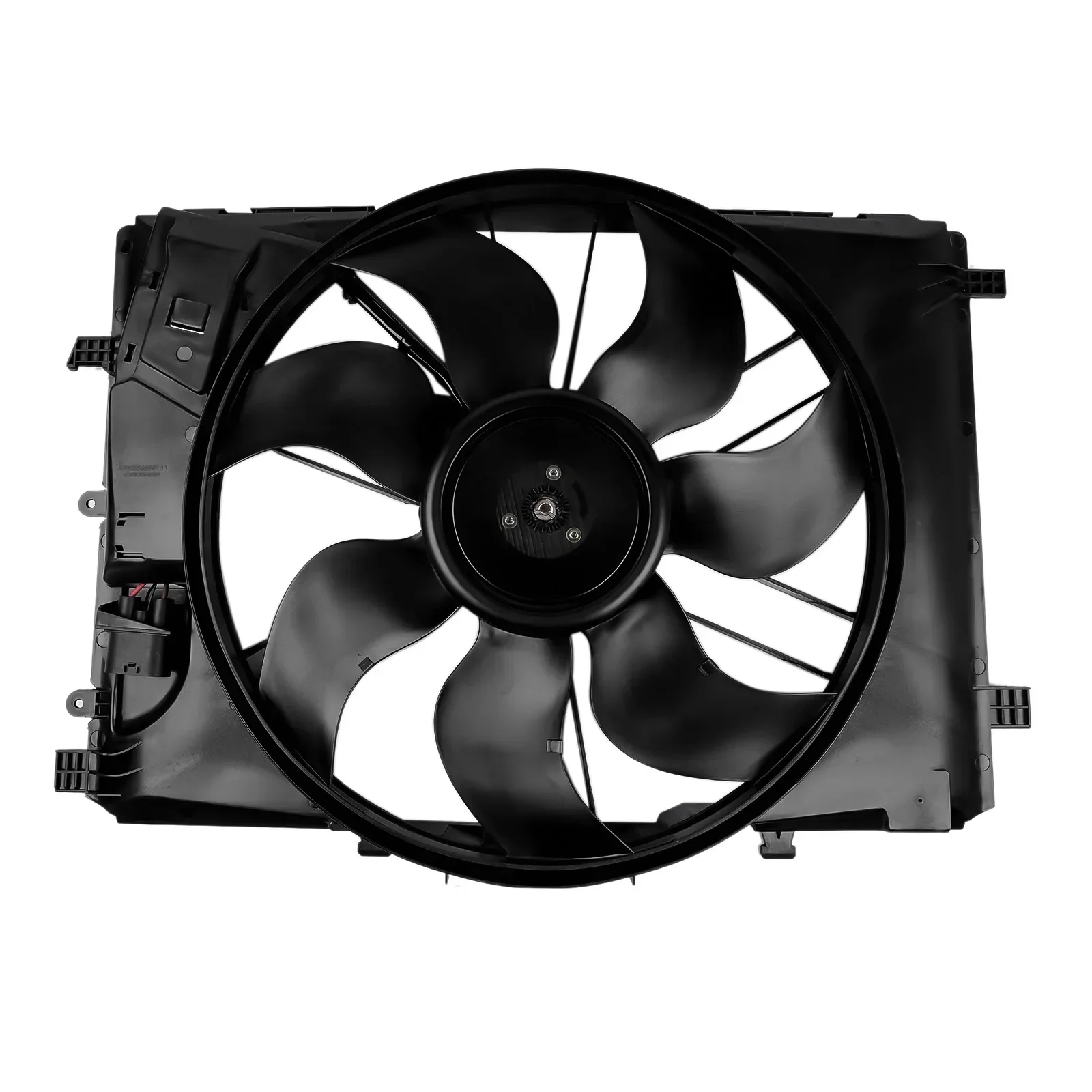 AP02 Single Radiator Fan Assembly for Mercedes CLA250 GLA250 SLK250 1.8 2.0L 2014-2020 2465000064