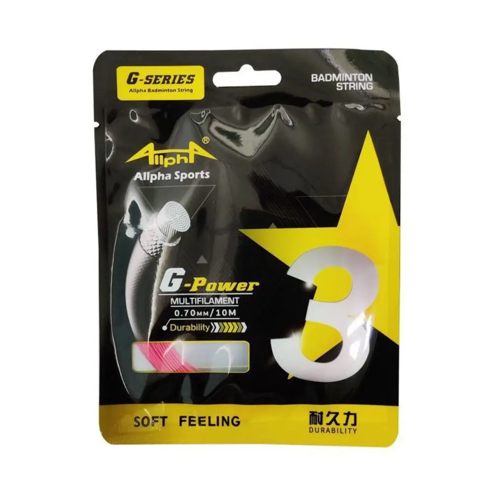 0,7mm G3 Badminton-Saite Hochelastische Standard-Badmintonsaite Kohlenstoff-Nanofaser Badminton-Saite für Amateure – Detail 10