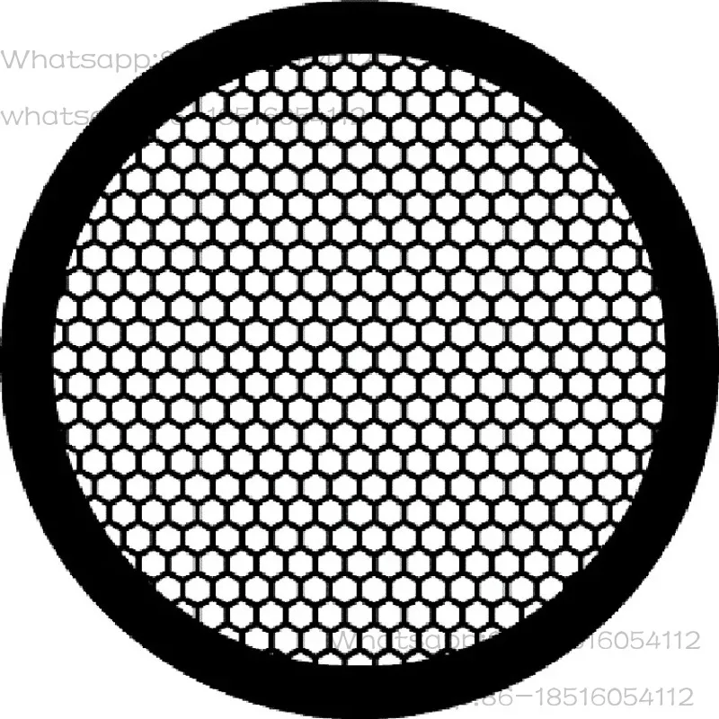 100pcs 50~400 Mesh Round Hole Copper Mesh Copper Grid TEM For Transmission Electron Microscope