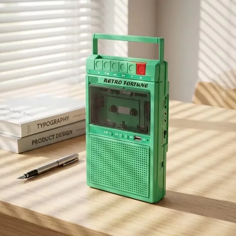 RETRO FORTUNE HXD-P5 Multi-color best-selling cassette recorder player USB BT cassette player Walkman cassette player