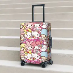 Hello Kitty and Friends Cute Suitcase Cover Elastic Business Protector Luggage Supplies Holiday