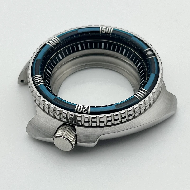 NH35 Case SKX 6105 6309 For NH35 NH36 4R 7S Japan Automatic Movement Resin Bezel Insert Sapphire Mirror Watch Case