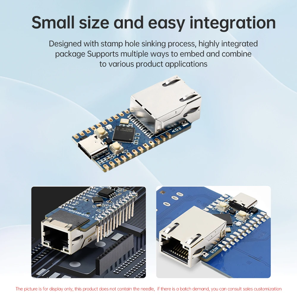 For Raspberry Pi Pico 2 RP2350 ETH CH9120 TCP/UDP Ethernet Network For Arduino