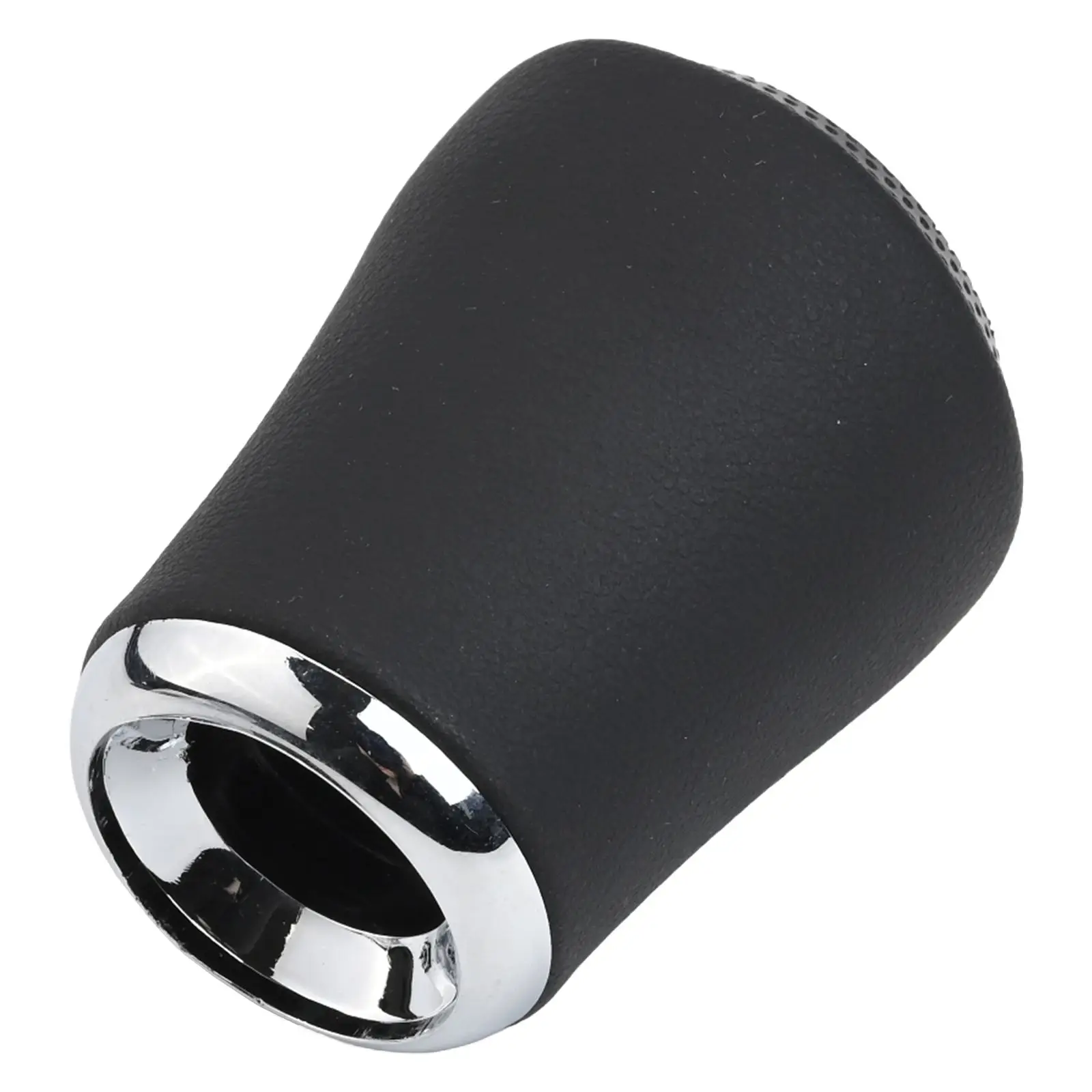 

Black Black PU Leather 5 Speed Knob Wear Resistant 5 Speed Black Comfortable Driving Experience Easy Installation