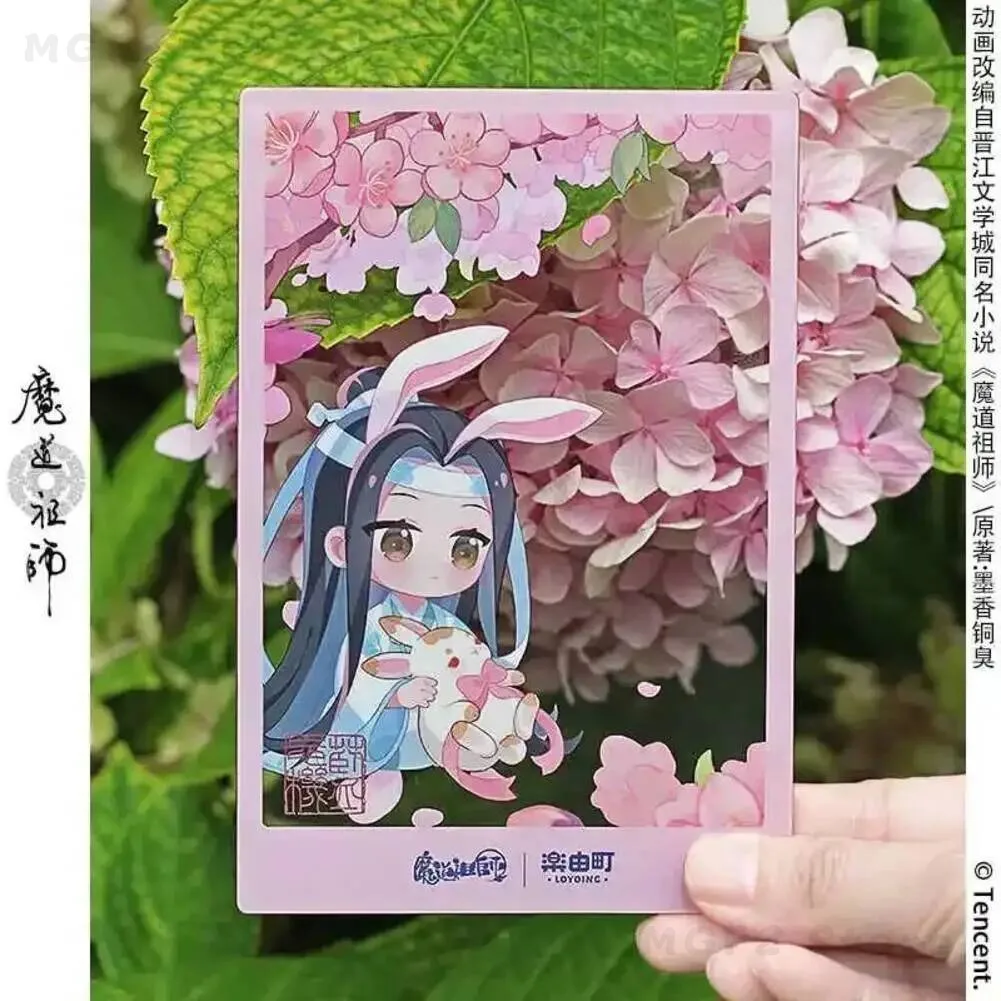 

Брелок-подвеска «Великий Мастер демонического культа» Вэй Усянь Лань (аниме, MDZS), косплей, Q-версия, акриловая прозрачная карта