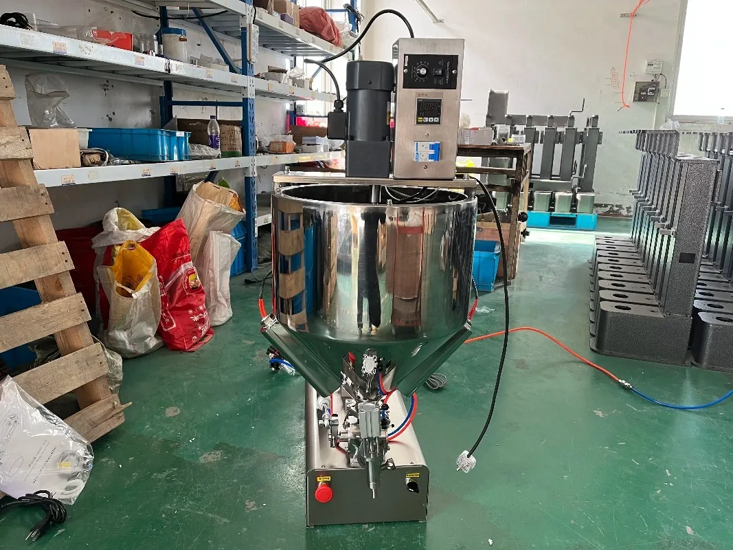Pneumatic Filling Machine with Heating and Stirring for Efficient Paste Filling